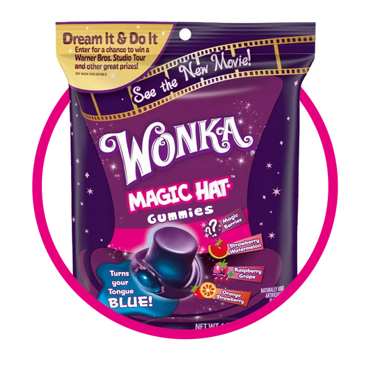 WONKA MAGIC HAT GUMMY BOLSA 113G