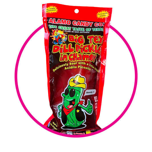 ALAMO BIG TEX CHAMOY PICKLE BOLSA 140G