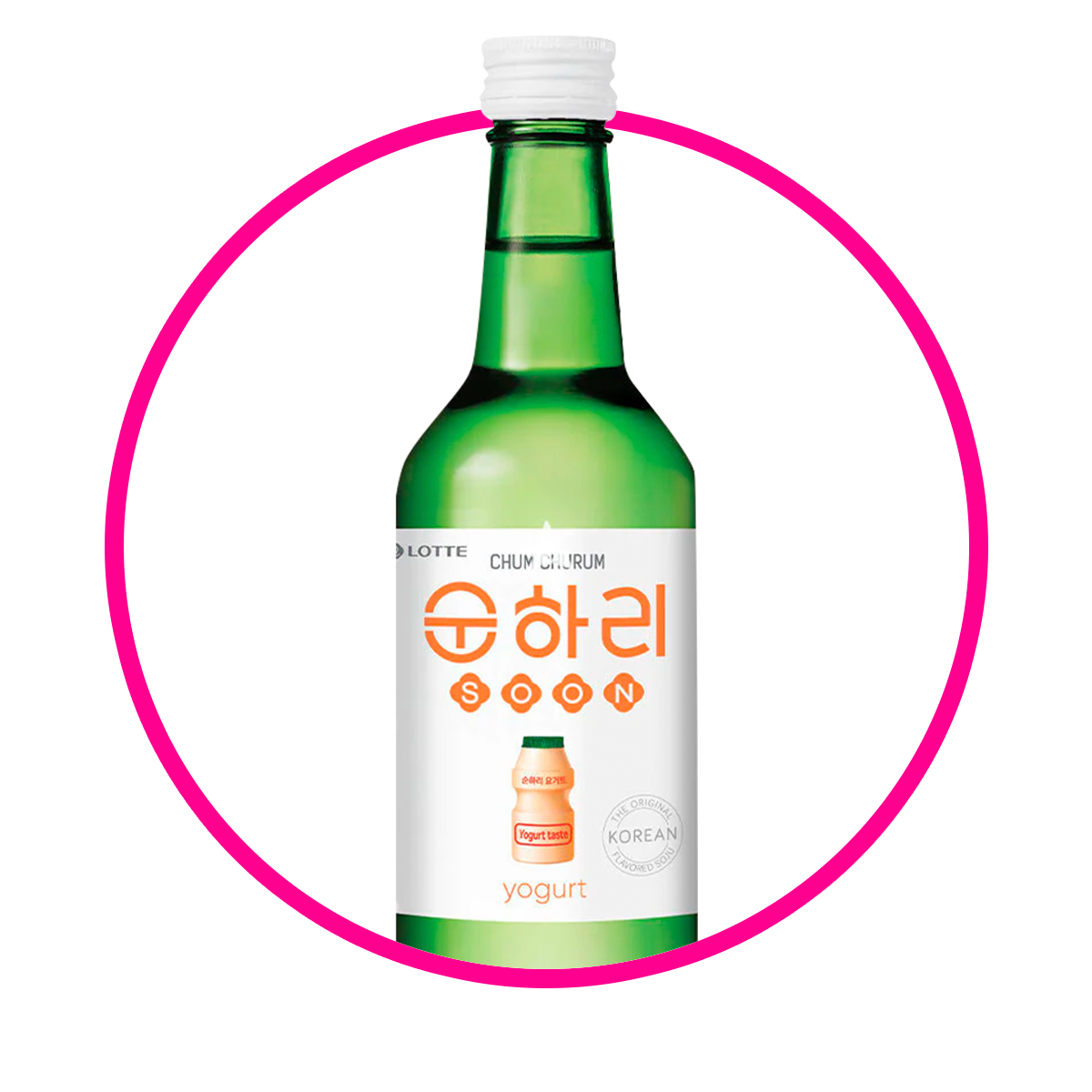 SOJU YOGURT ALCHOLICA BOTELLA 360ML